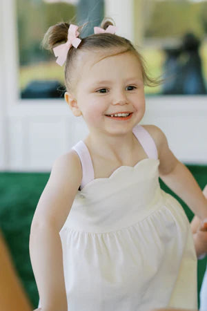 THE PROPER PEONY LIGHT YELLOW STRIPE DRESS