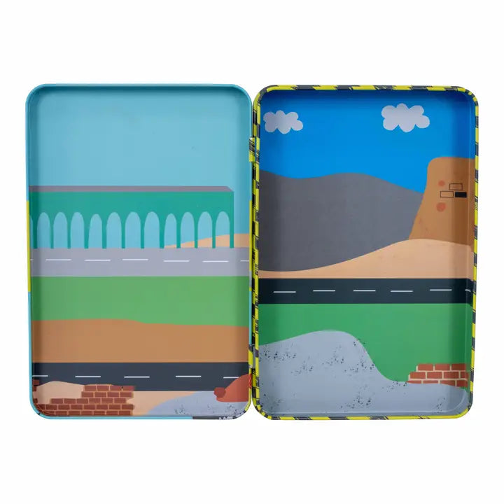 FLOSS AND ROCK CONSTRUCTION MAGNETIC PLAYTIME