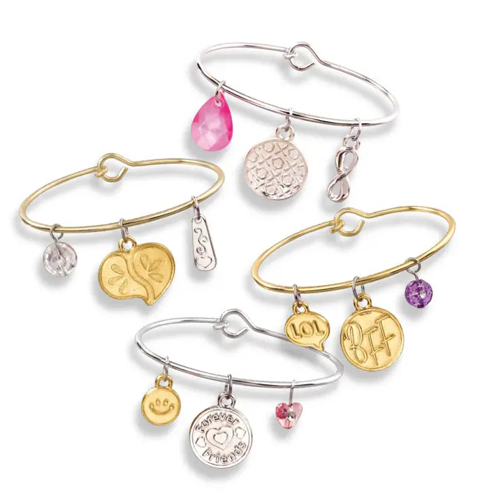 Shimmer N Sparkle Friendship Charm Bracelet