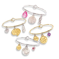 Shimmer N Sparkle Friendship Charm Bracelet