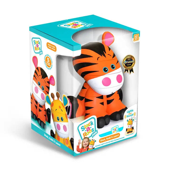 STACK-A-ROOS JUNGLE BABIES TIGER