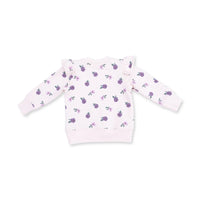 Angel Dear Violetta Floral Ruffle Sweatshirt and Legging
