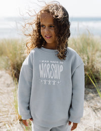 ELEVATED FAITH KIDS MADE TO WORSHIP SWEATSHIRT