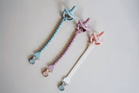 ITZY RITZY PACIFIER CLIPS TOAST