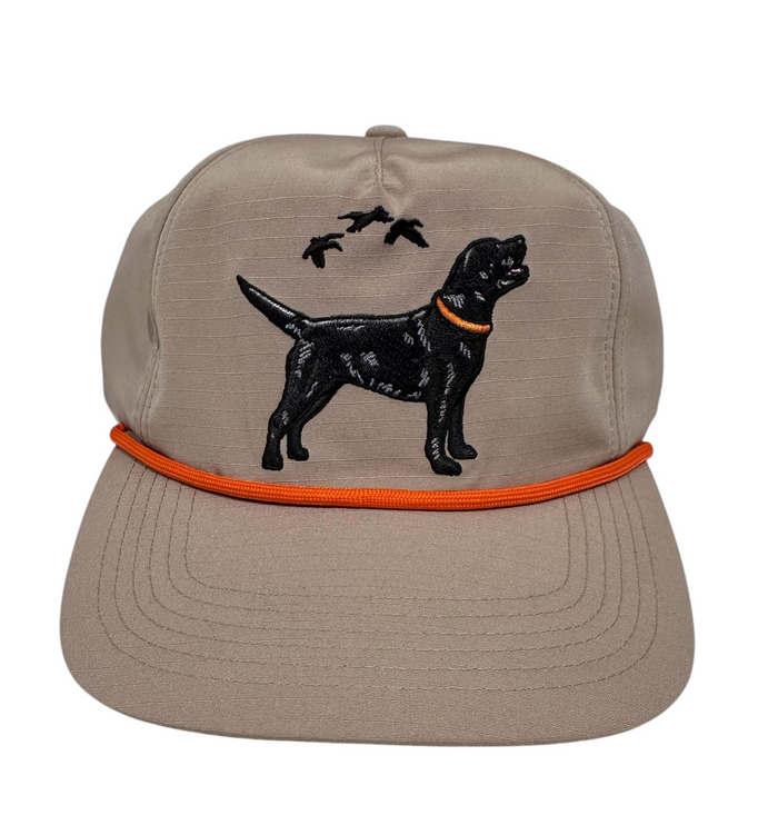 SOUTHERN MARSH YOUTH ENSENADA ROPE HAT WILDLIFE BLACK LAB KHAKI