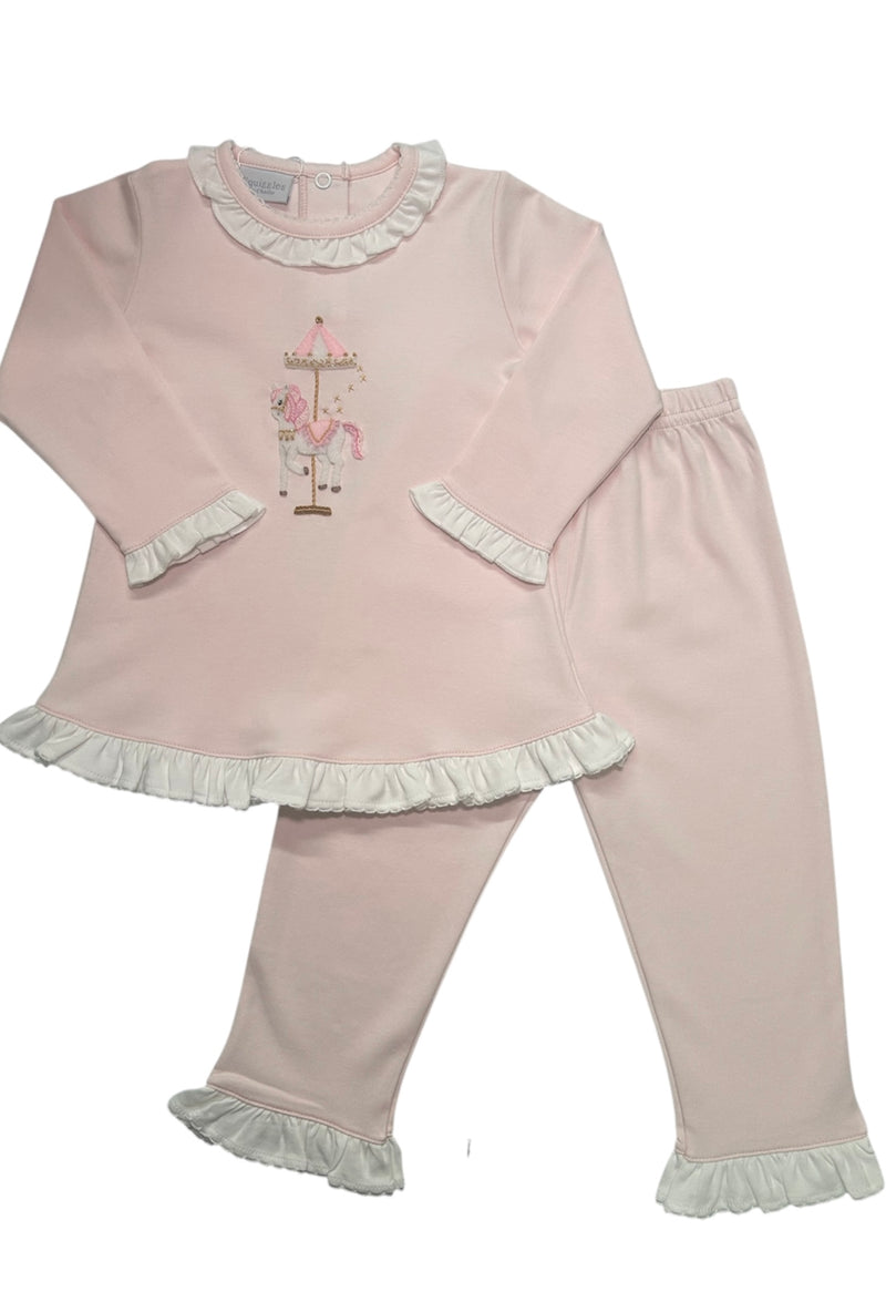 SQUIGGLES MERRY GO ROUND PATTY SET WITH RUFFLES