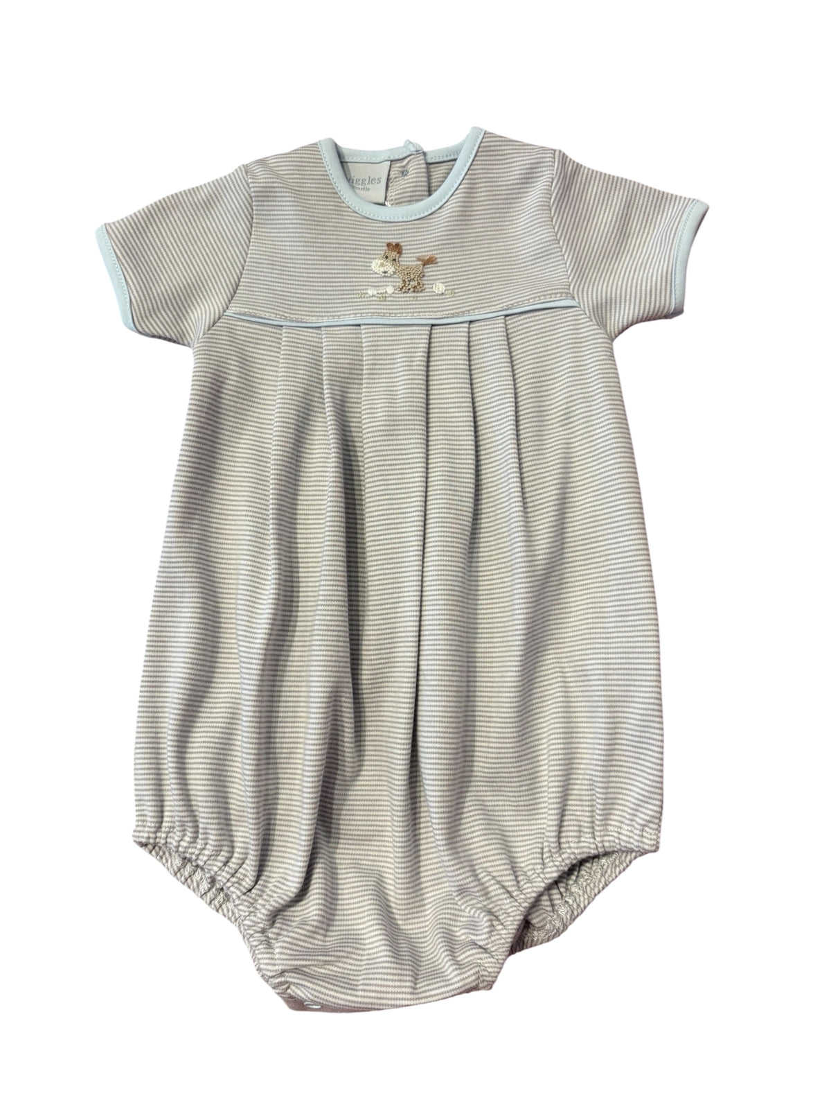 KNOT DOG WITH BONE PLEATED BUBBLE