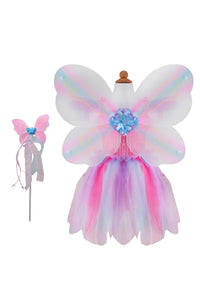 GREAT PRETENDERS BUTTERFLY DRESS & WINGS WITH WAND