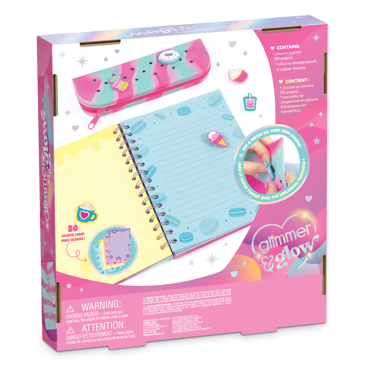 Make It Real Charming Journal & Pencil Pouch