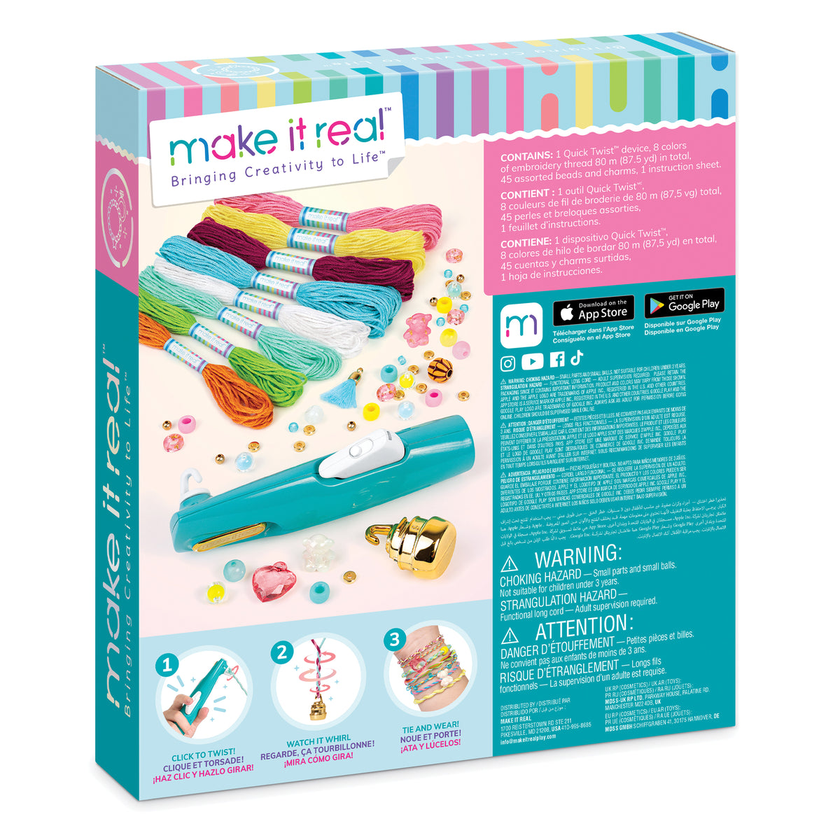 Make It Real Quick Twist Bracelet Maker