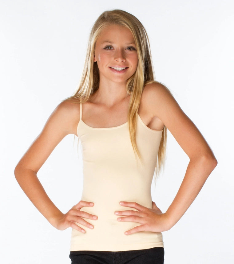 GIRLS FULL CAMISOLE TOP NUDE