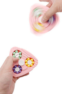 Triangular Rubik's Cube Sensory Fidget Spinner Toy