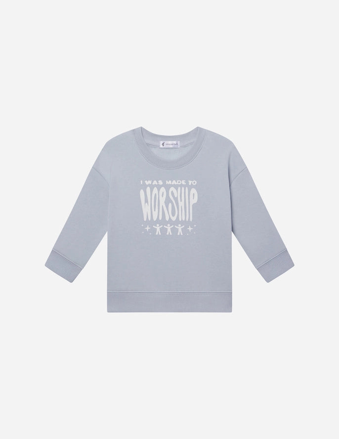 ELEVATED FAITH KIDS MADE TO WORSHIP SWEATSHIRT