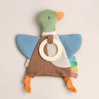 Itzy Ritzy Mallard Duck Bitzy Crinkle™ Sensory Toy