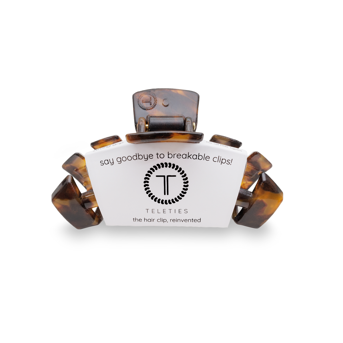 Classic Hair Clip Small Tortoise