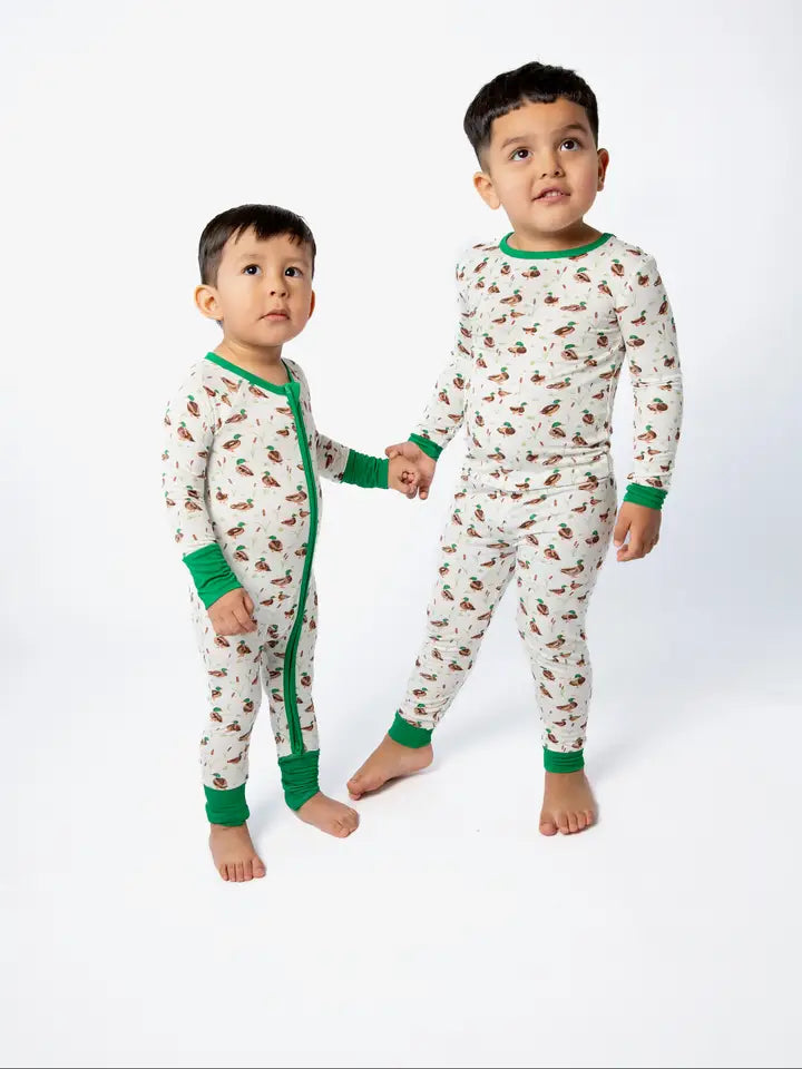 Goosies Ls Zip Pj Mallard Drake