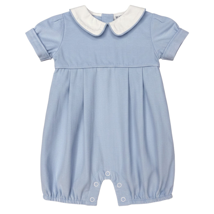 Blue Corduroy Romper