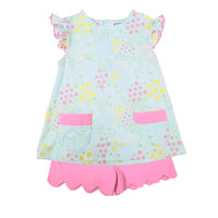 FLOWER GIRLS SHORT SET