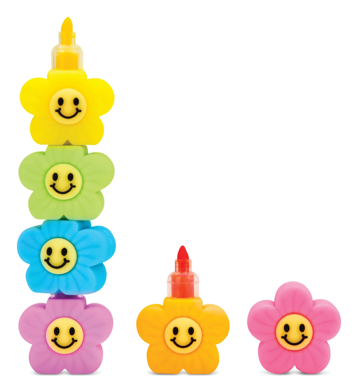 ISCREAM SMILE FLOWER STACKABLE MARKER