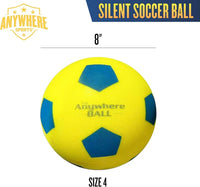 THIN AIR SILENT SOCCERBALL 8"