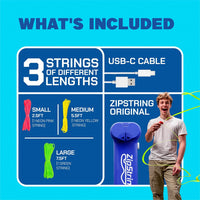 Zipstring Glow In The Dark Web Shooter