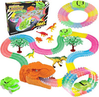 Mindscope Neon Glow Twister Tracks Dino Series