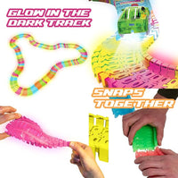 Mindscope Neon Glow Twister Tracks 221 (11 feet) Neon Glow Track + 1 P