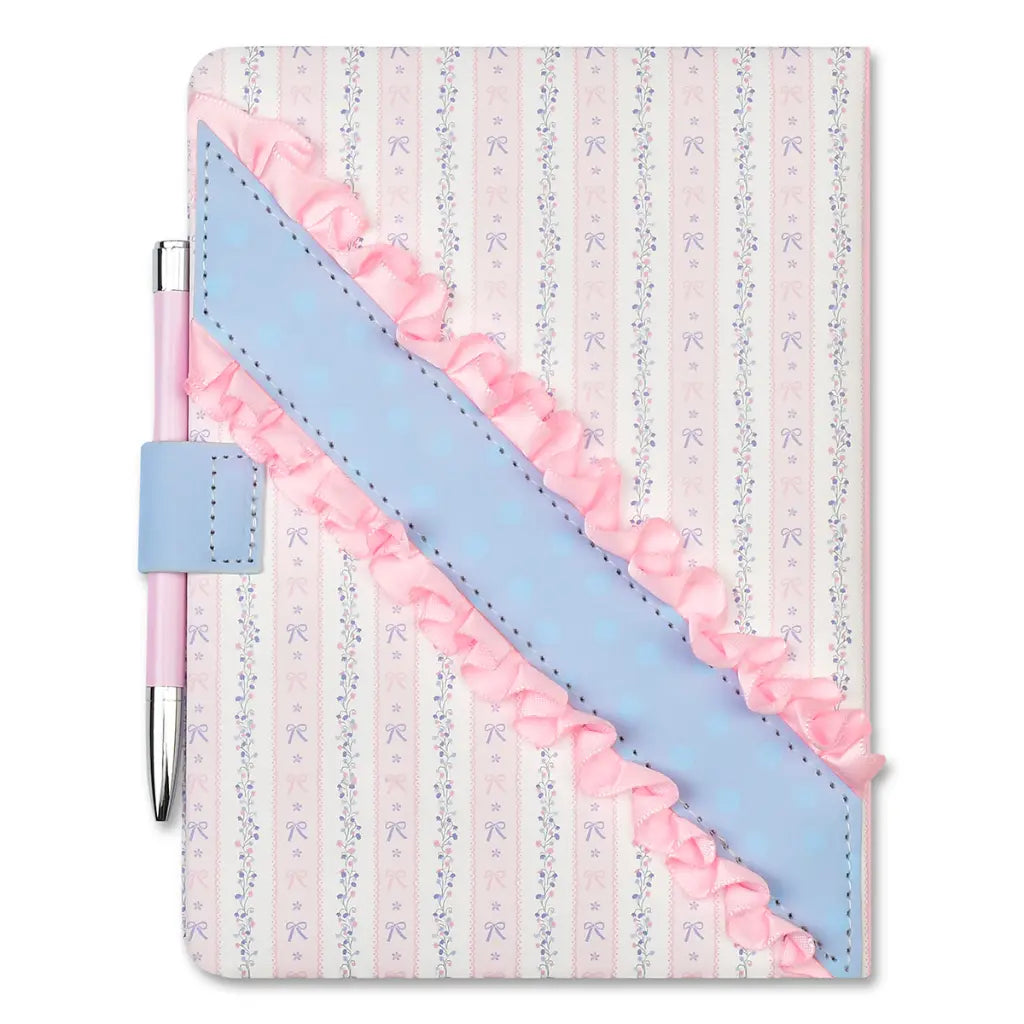 Iscream Floral Stripes Journal