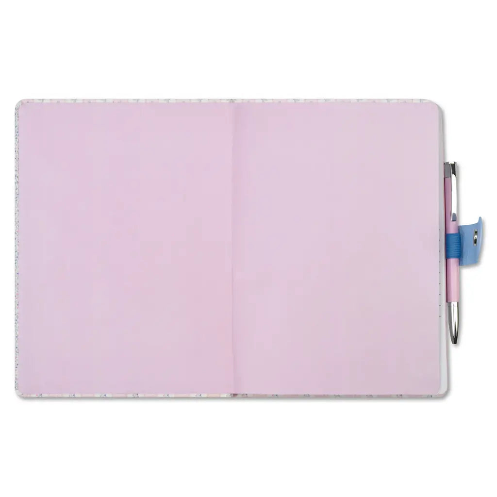 Iscream Floral Stripes Journal