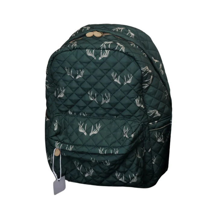 HAMNER HILL ANTLERS QUILTED BACKPACK