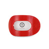 TELETIES RUDOLPH RED MEDIUM FLAT ROUND CLIP