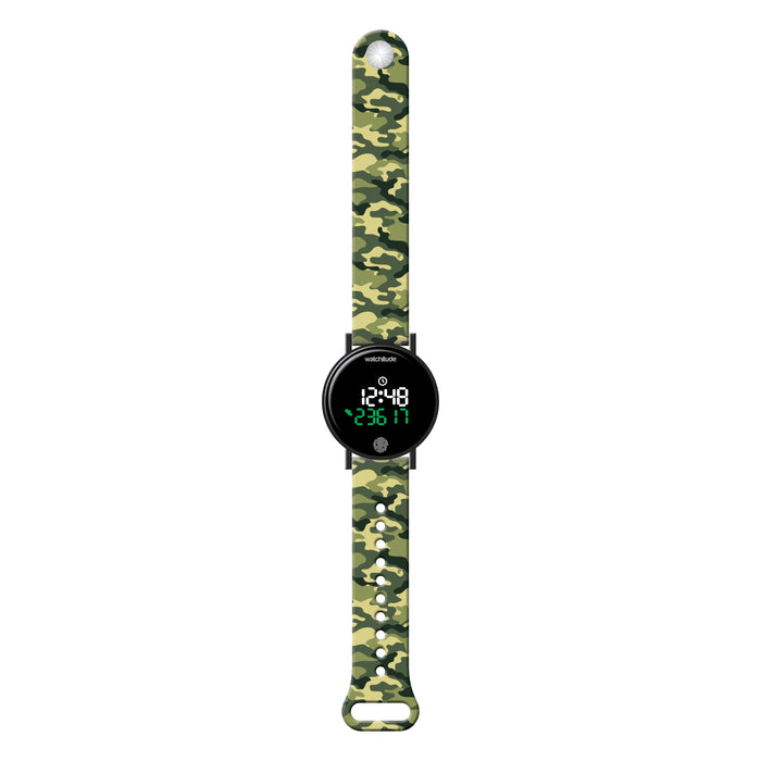 WATCHITUDE ARMY CAMO STEPS COUNTER WATCH