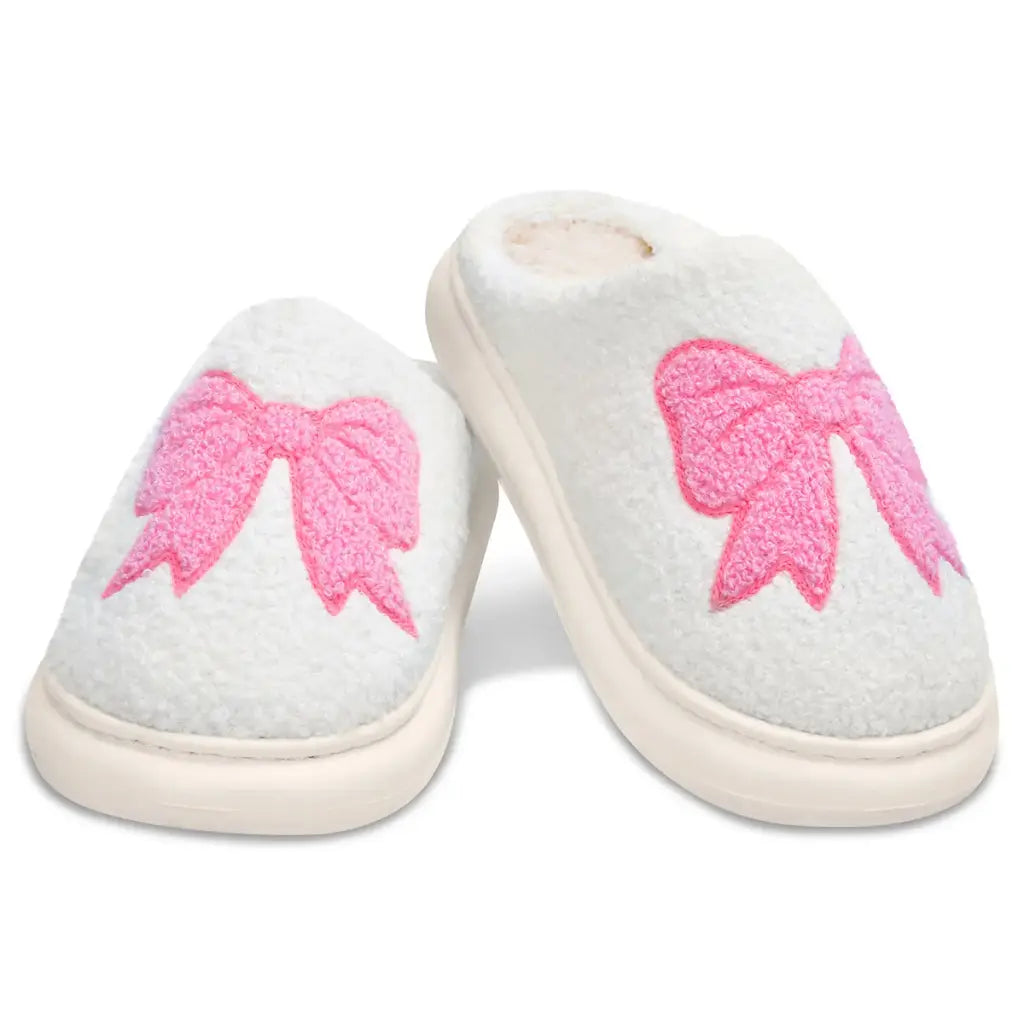 ISCREAM COZY BOW SLIPPERS