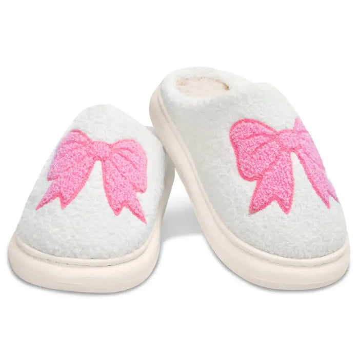 ISCREAM COZY BOW SLIPPERS