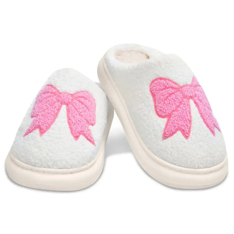 ISCREAM COZY BOW SLIPPERS