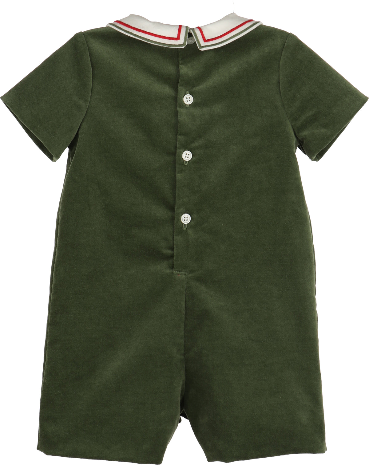 Luli & Me Mistletoe Velvet Bubble Green