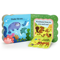 BABIES LOVE KINDNESS LIFE-A-FLAP BOARD BOOK