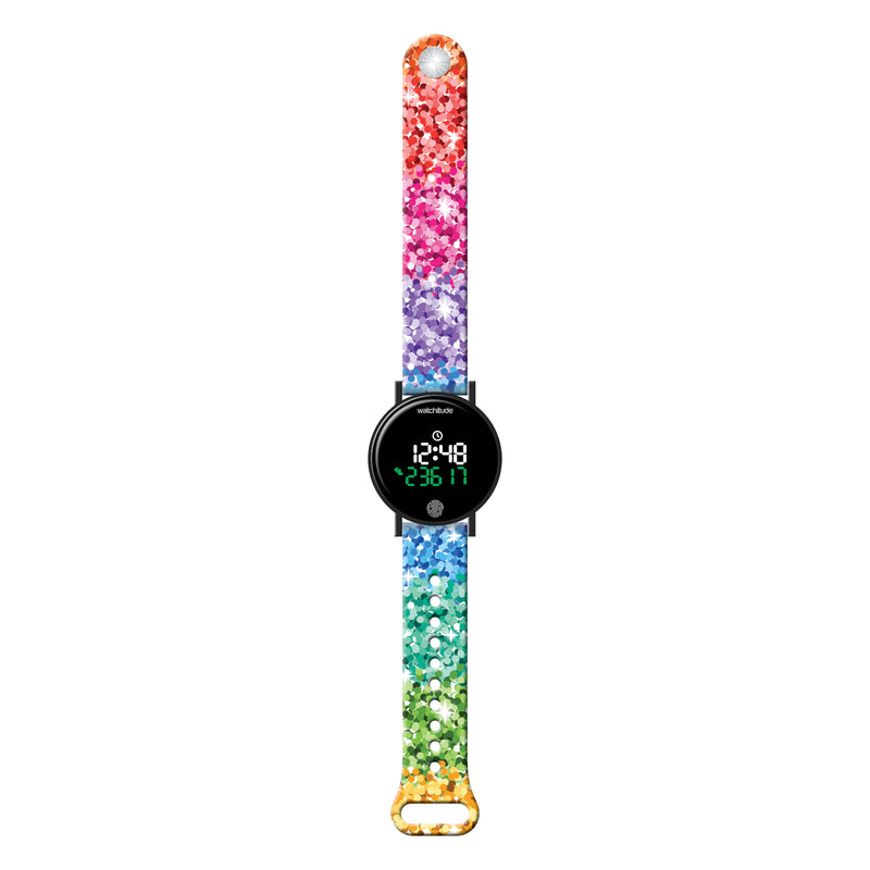 WATCHITUDE SASSY SEQUINS STEPS COUNTER WATCH
