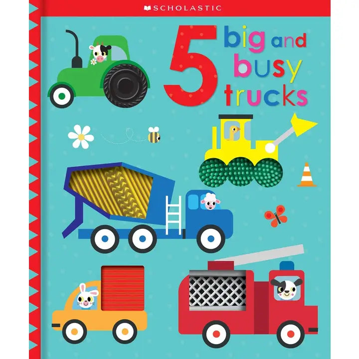 Early Learners Touch And Explore 5 Big Easy Trucks