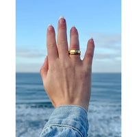 ELEVATED FAITH ETERNITY GEM RING