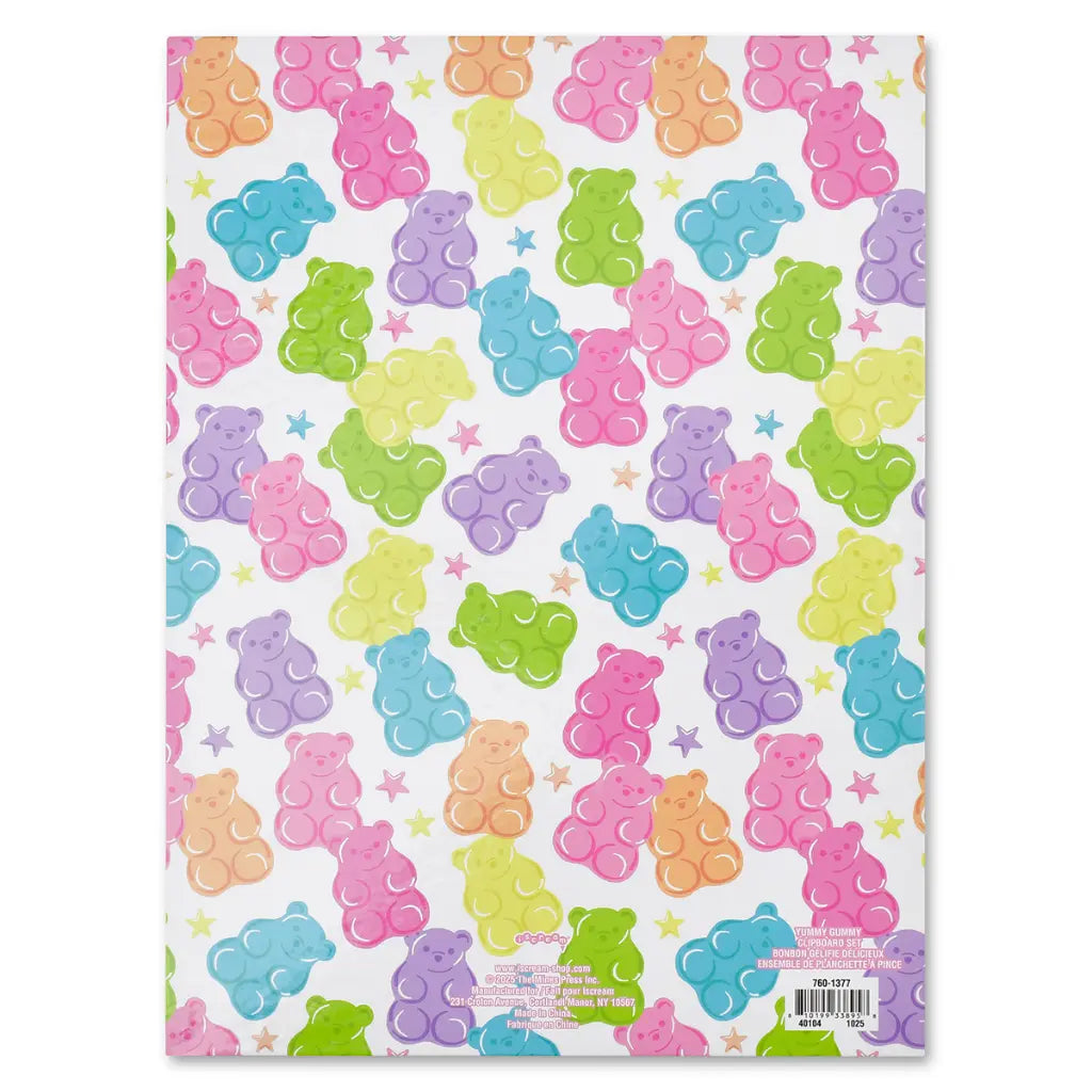 Iscream Yummy Gummy Clipboard Set