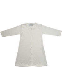 SQUIGGLES MINI CROSS DAY GOWN WHITE