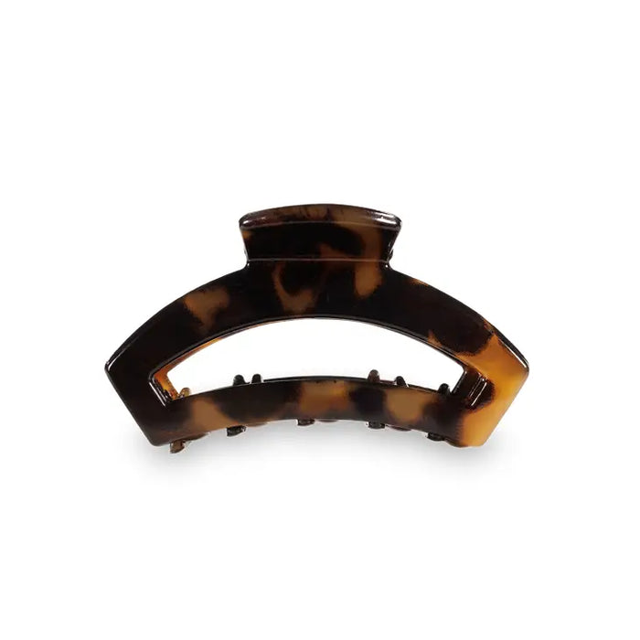 TELETIES OPEN TORTOISE TINY HAIR CLIP