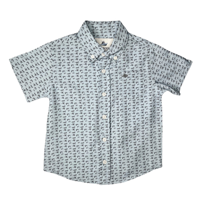 SOUTHBOUND PERFORMANCE DRESS SHIRT BLUE DUCK