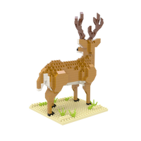 MINI BLOCK MEDIUM WHITE TAILED BUCK