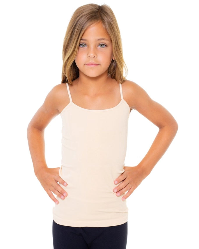 GIRLS FULL CAMISOLE TOP WINTER WHITE