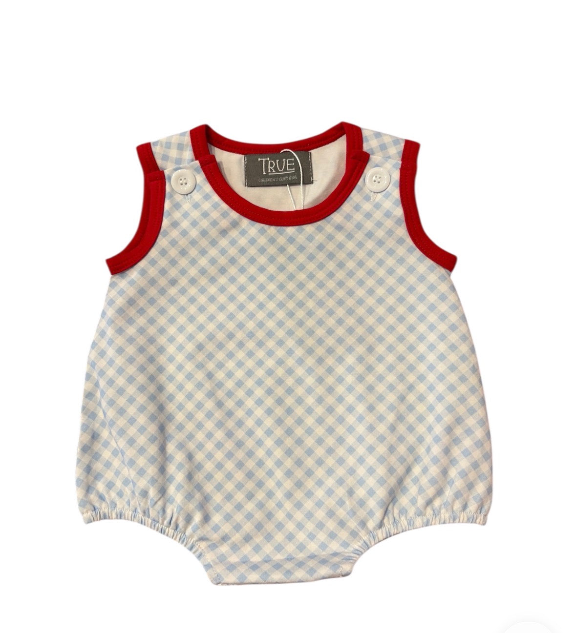 BLUE GINGHAM SUN BUBBLE