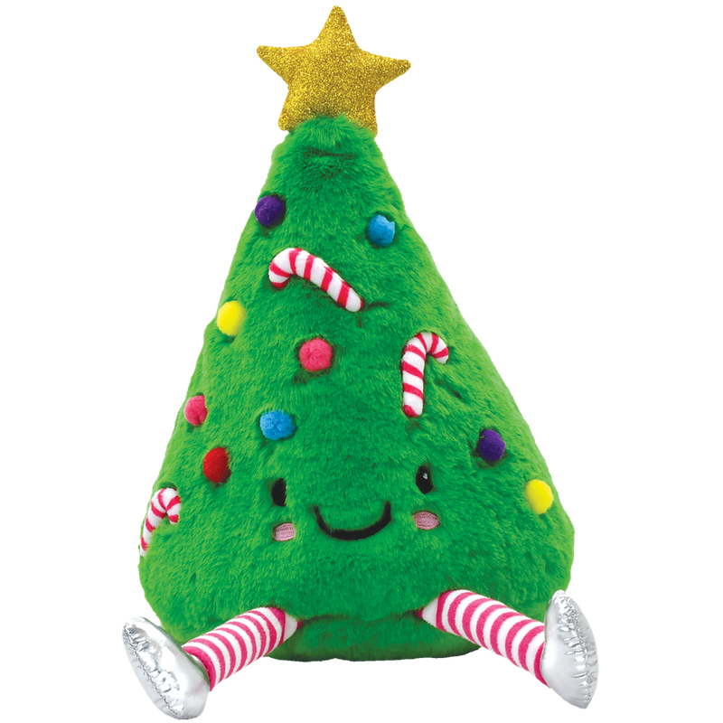 ISCREAM  CHRISTMAS TREE FURRY PLUSH