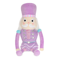 ISCREAM NUTCRACKER LAVENDER NUTCRACKER PLUSH