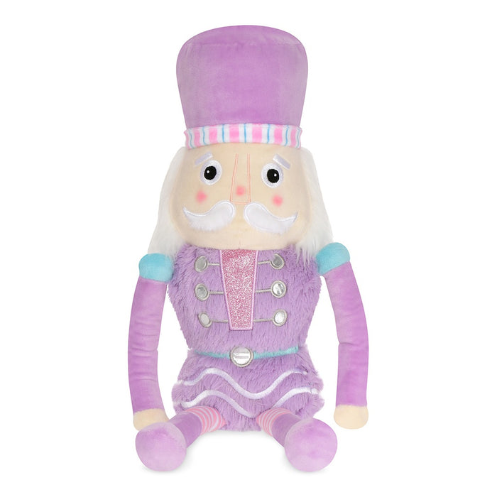 ISCREAM NUTCRACKER LAVENDER NUTCRACKER PLUSH